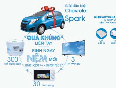 Quà Khủng Liền Tay - Rinh Ngay Nệm Mới