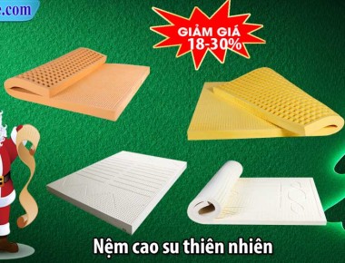 Nệm Tân Phú khuyến mãi mừng giáng sinh 2018