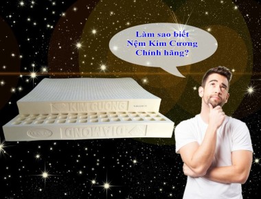 Cách Phân Biệt Nệm Cao Su Kim Cương Chính Hãng