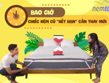 Khi nào bạn cần sắm nệm mới
